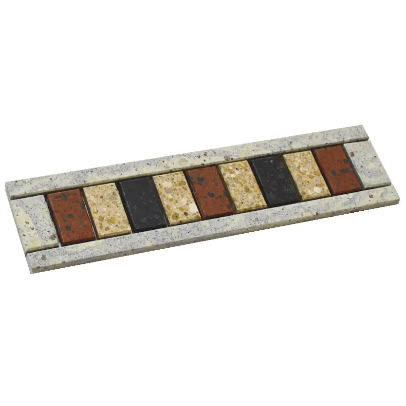 Bordüre Läufer Villeroy & Boch Nr.819 2281 GN41 Grando mehrfarbig 7,5x30 cm I.Sorte