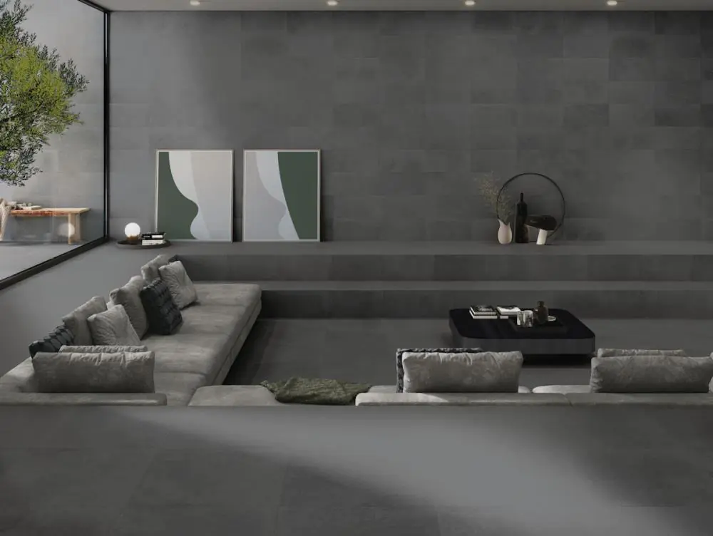 Terrassenplatte Cifre Midtown antracite anthrazit 60x60 cm I.Sorte