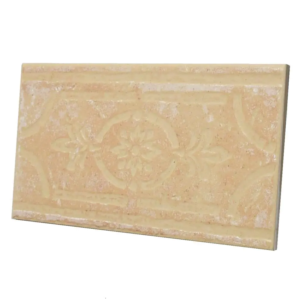 Bordüre Villeroy & Boch Nr.909 3643 R203 Esterel rot beige cotto 15x30 cm I.Sorte