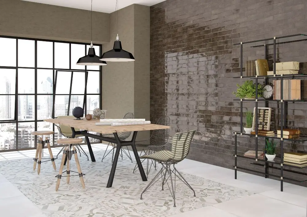 Wandfliese Cifre Alchimia antracite anthrazit 7,5x30 cm