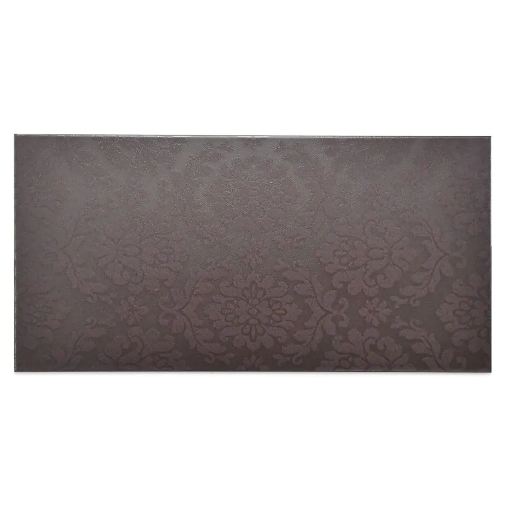 Wandfliese Dekor La Faenza 096195 Effel braun 25x50 cm I.Sorte