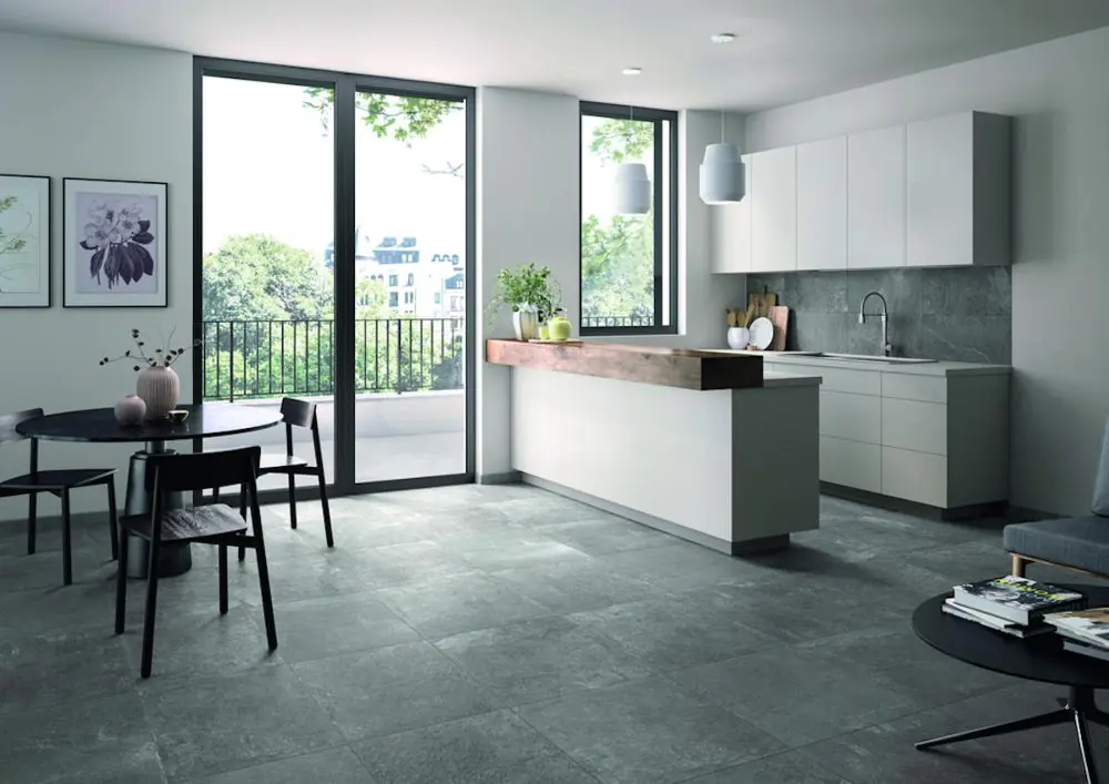 Bodenfliese Villeroy & Boch 2336 RD90 Northfield anthracite grau 60x60 cm I.Sorte