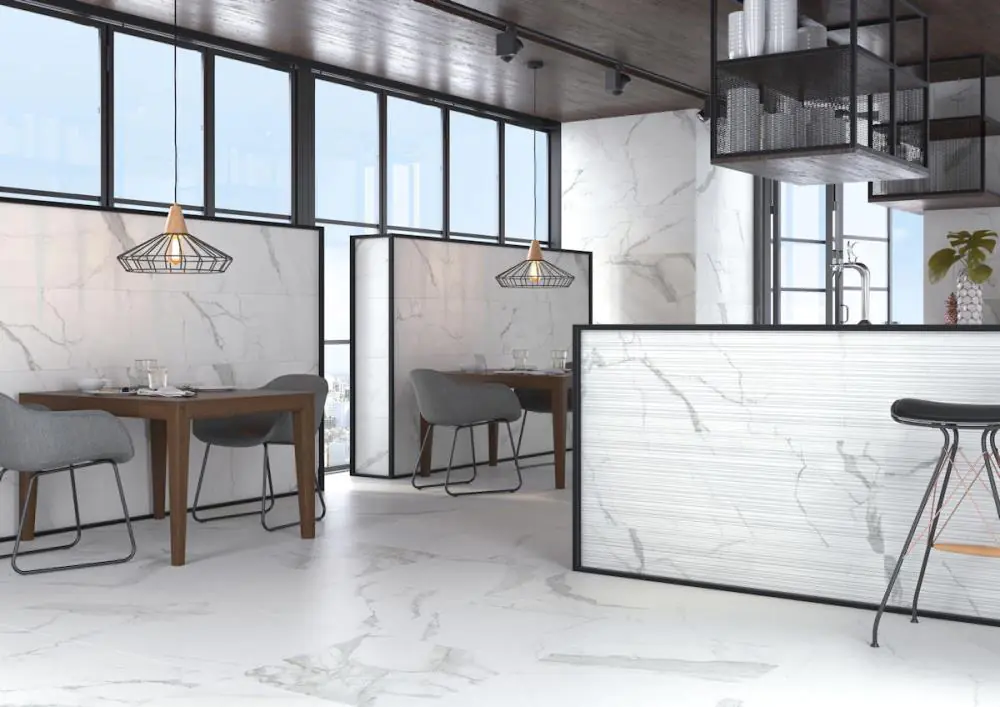 Bodenfliese Cifre Statuario mate weiß grau 60x120 cm I.Sorte Bodenfliese Cifre Statuario mate weiß grau 60x120 cm I.Sorte