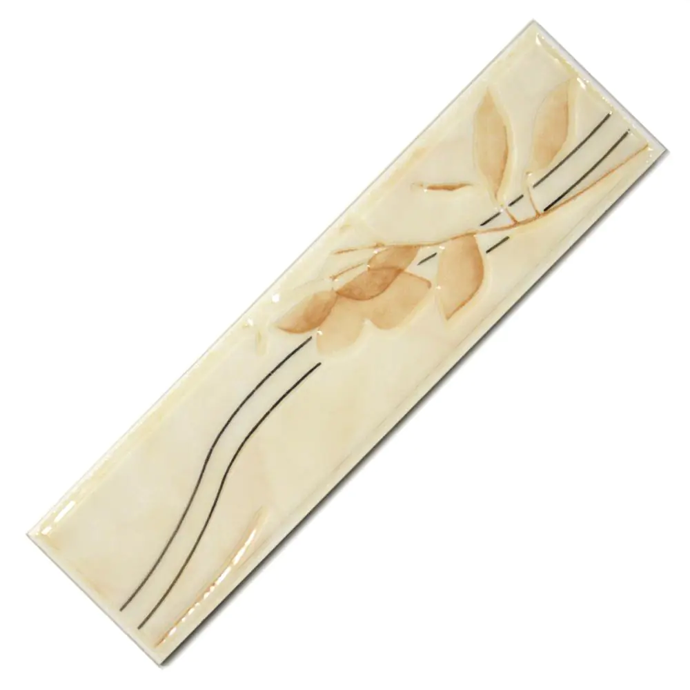 Bordüre Grohn Nr.96 Minerva beige Blume 6,5x25 cm Bordüre Grohn Nr.96 Minerva beige Blume 6,5x25 cm