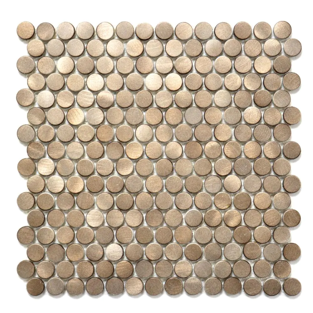 Mosaik HJ CB001 bronze metallic 30x30 cm I.Sorte Mosaik HJ CB001 bronze metallic 30x30 cm I.Sorte