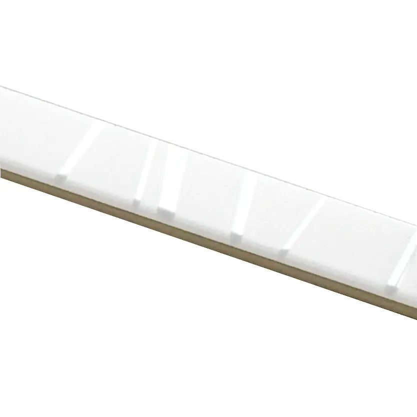 Bordüre Villeroy & Boch Nr.782 1873 WB06 White Energy weiß silber 2,5x30 cm