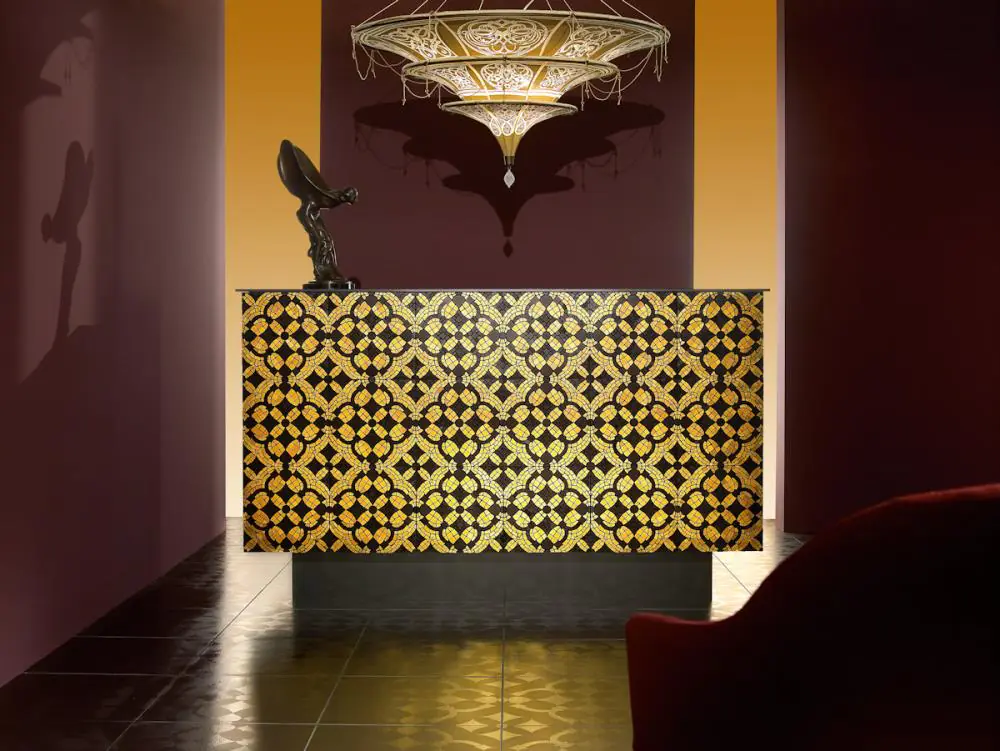 Mosaik Villeroy & Boch 1860 ET39 La Diva tulipe noire 30x30 cm I.Sorte Mosaik Villeroy & Boch 1860 ET39 La Diva tulipe noire 30x30 cm I.Sorte