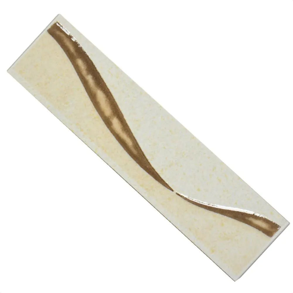 Bordüre Iris Ceramica Nr.319 758354 Onda living beige braun 5x20 cm Bordüre Iris Ceramica Nr.319 758354 Onda living beige braun 5x20 cm