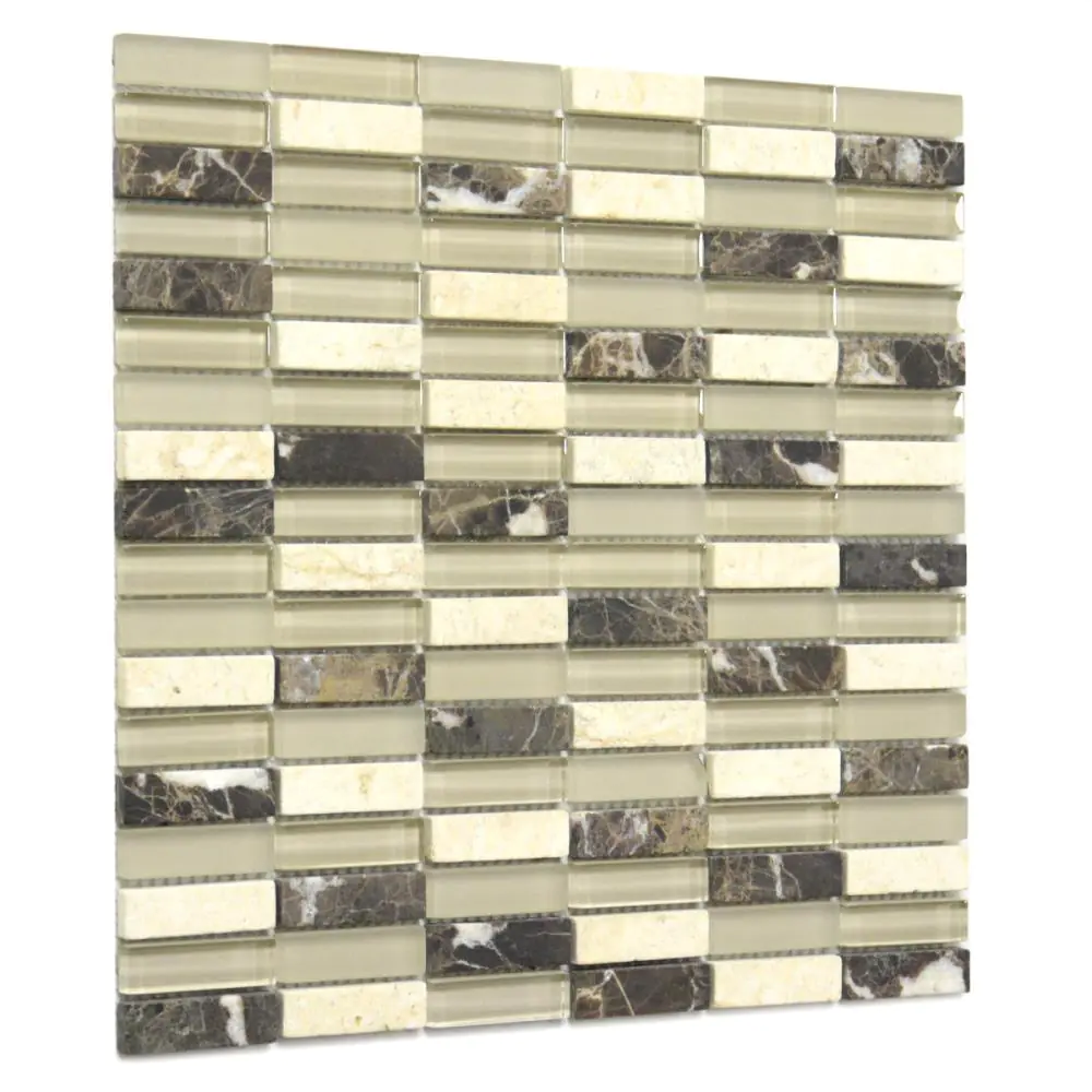 Mosaik HJ SG1548-1 beige creme grau 30x30 cm I.Sorte Mosaik HJ SG1548-1 beige creme grau 30x30 cm I.Sorte