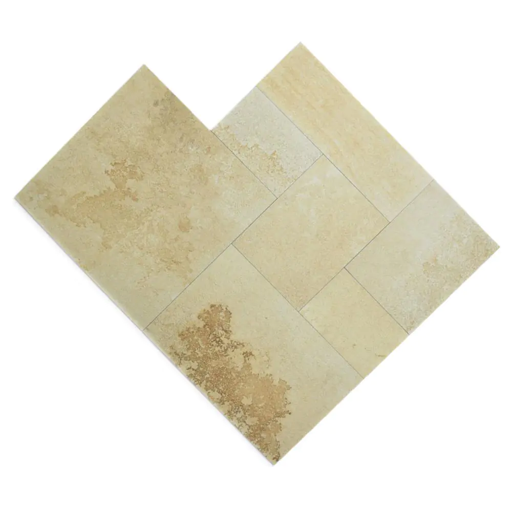 Bodenfliese Ceramiche Campogalliano Archaios 7er Set natura beige Solnhofen I.Sorte