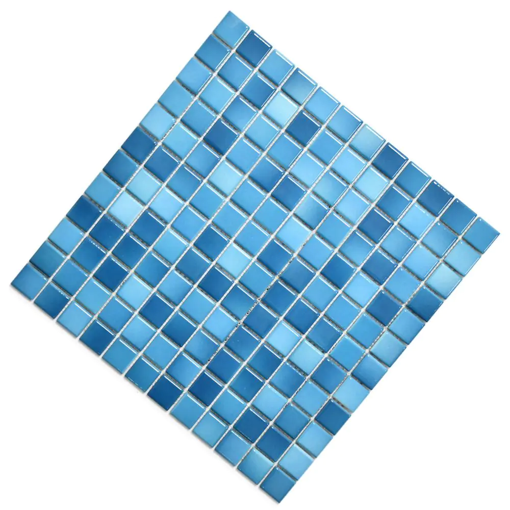 Mosaik Agrob Buchtal 41208H Fresh pacific blue-mix blau 30x30 cm I.Sorte