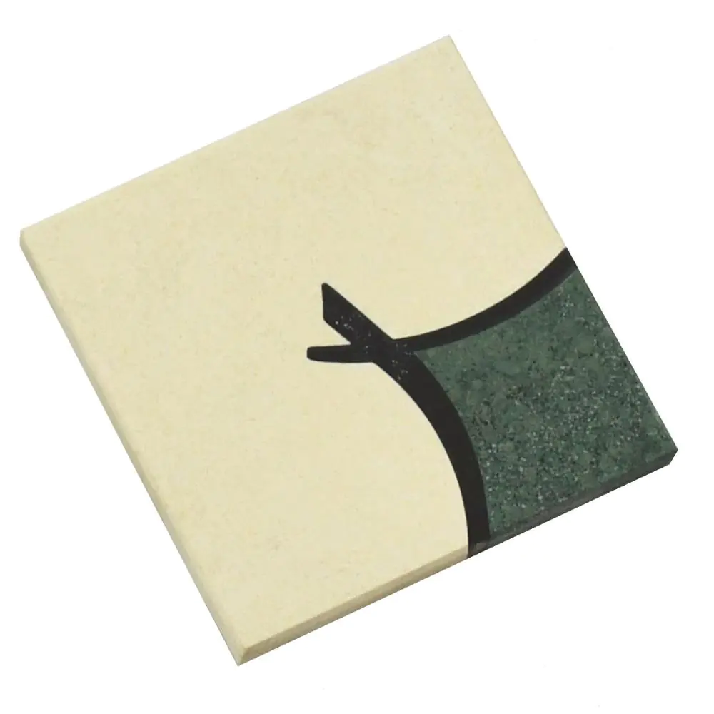 Bordürenecke Villeroy & Boch Nr.733 2039 M22P Marmorino Naturale mehrfarbig 10x10 cm
