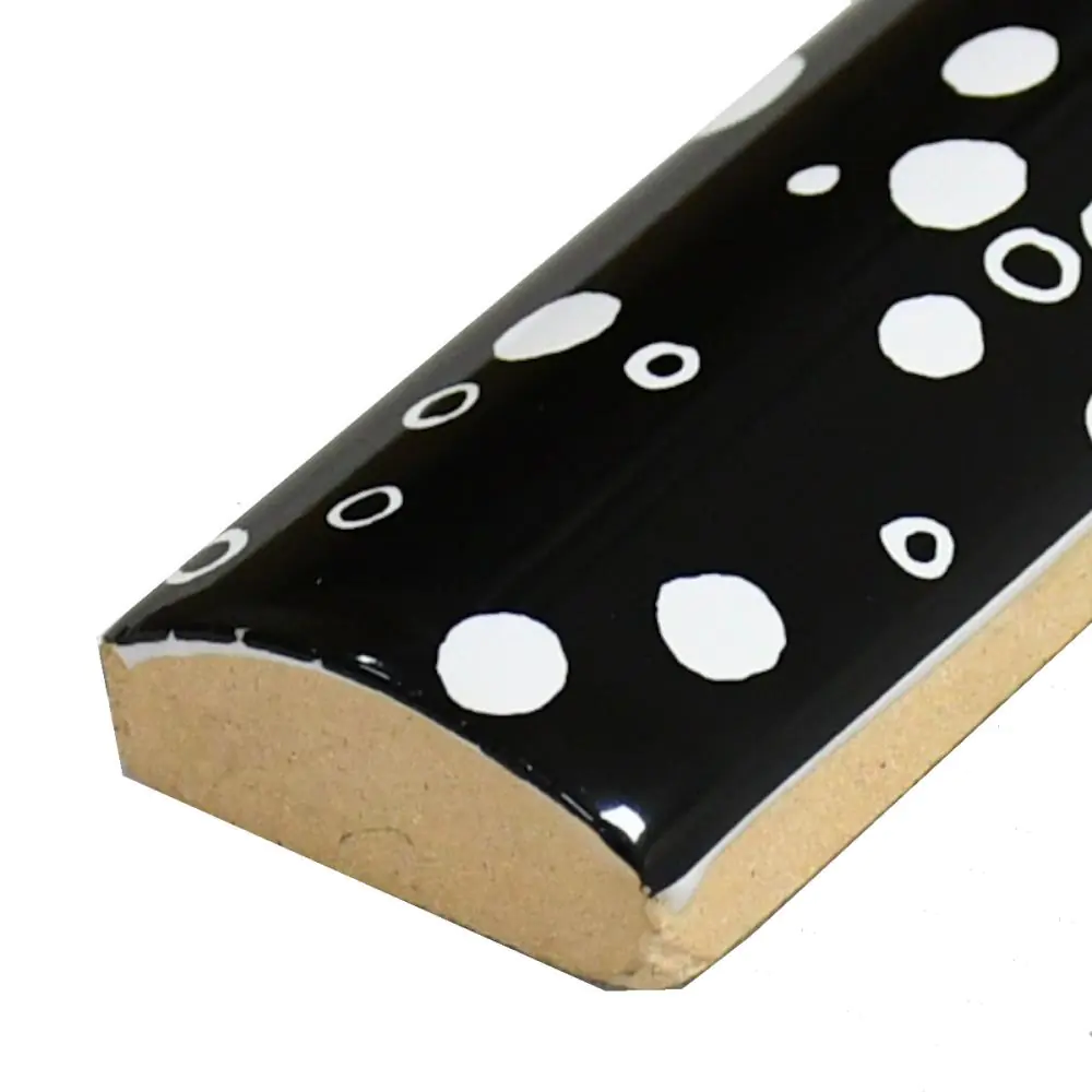 Bordüre Nr.584 LA2161-20 schwarz weiß 2,5x20 cm