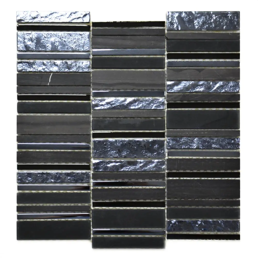 Mosaik Cifre Vulcano black schwarz 30x30 cm I.Sorte Mosaik Cifre Vulcano black schwarz 30x30 cm I.Sorte