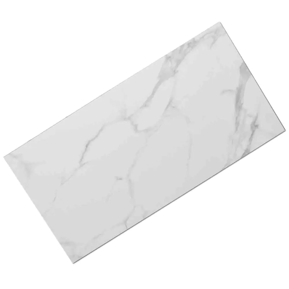 SPC Klick-Vinylboden Lalegno A1686 Mega Tiles White Marble 60x120 cm