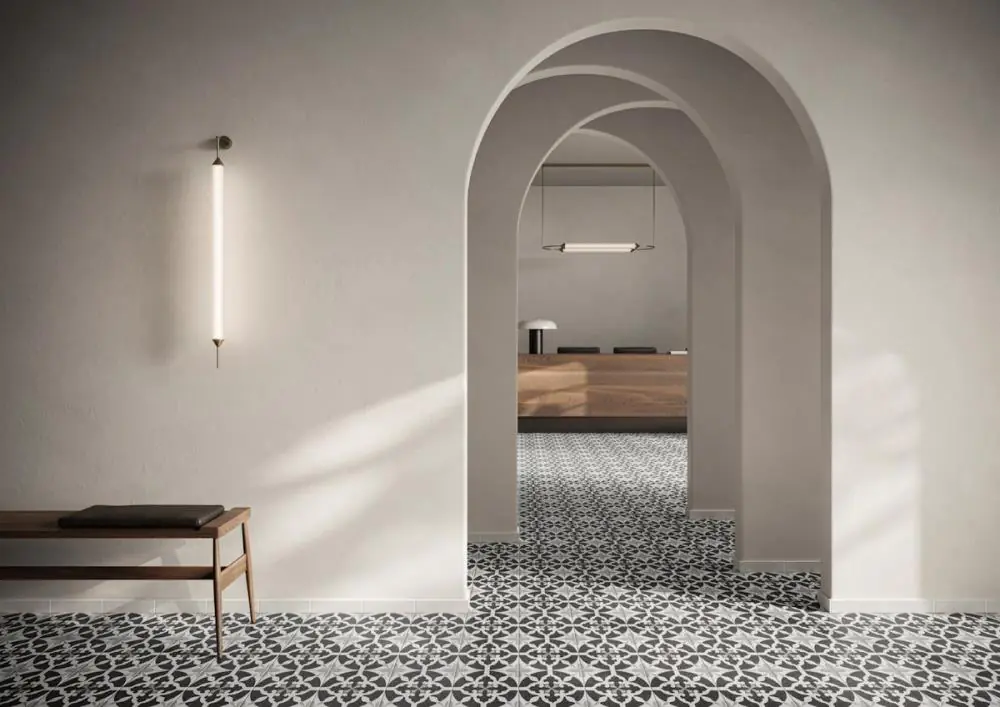 Bordüre Villeroy & Boch 2220 AM9B Alt Mettlach 2.0 mehrfarbig 20x20 cm I.Sorte Bordüre Villeroy & Boch 2220 AM9B Alt Mettlach 2.0 mehrfarbig 20x20 cm I.Sorte