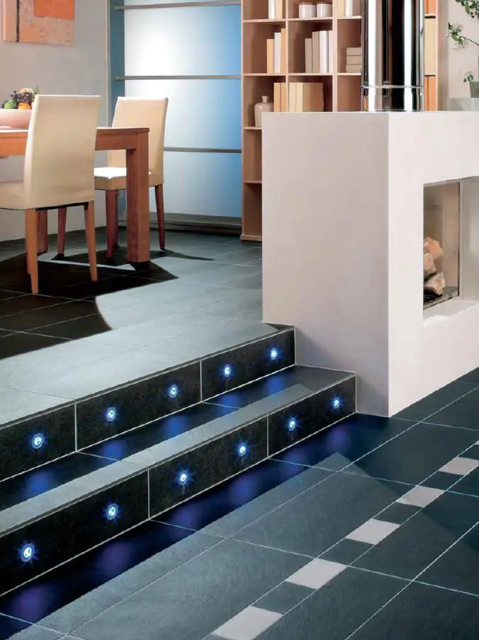 LED Beleuchtung Villeroy & Boch Light Tile inkl. Zubehör und Edelstahl Rahmen LED Beleuchtung Villeroy & Boch Light Tile inkl. Zubehör und Edelstahl Rahmen