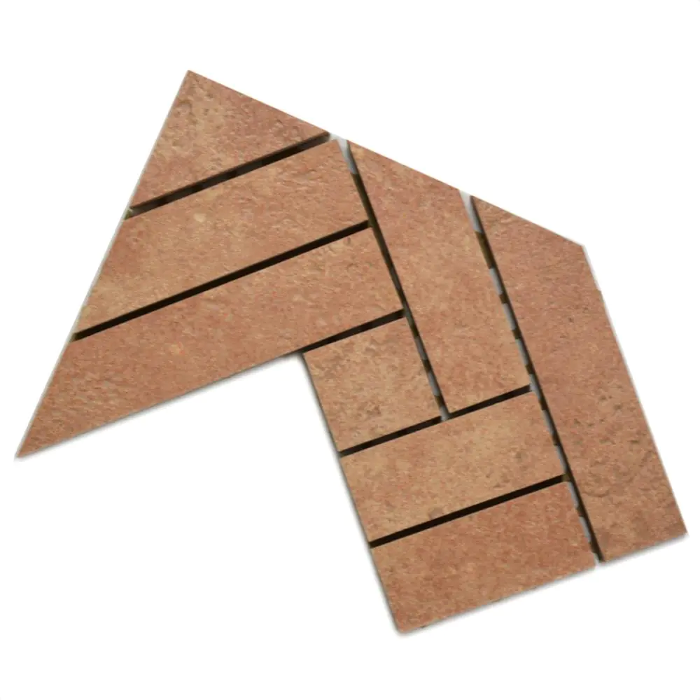 Bordürenecke Villeroy & Boch 2344 VG2E Galestro rosa braun 15x28 cm I.Sorte Bordürenecke Villeroy & Boch 2344 VG2E Galestro rosa braun 15x28 cm I.Sorte