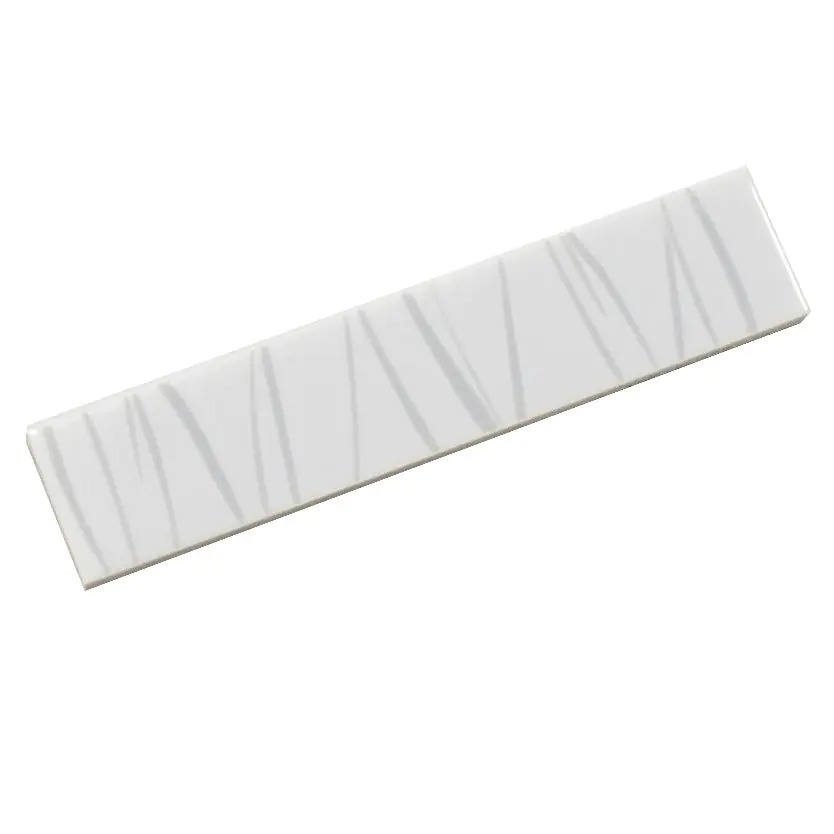 Bordüre Villeroy & Boch Nr.777 1874 WB06 White Energy weiß silber 5x22 cm