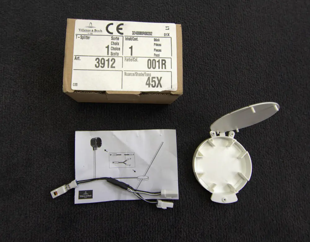 LED Beleuchtung Villeroy & Boch Light Tiles Zubehör 3912 T-Splitter