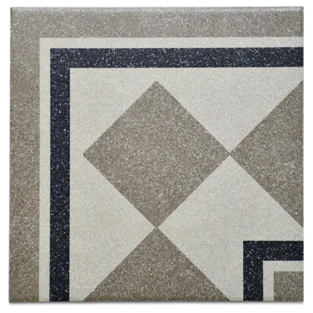 Bordürenecke Villeroy & Boch 2220 AM7E Alt Mettlach 2.0 mehrfarbig 20x20 cm I.Sorte Bordürenecke Villeroy & Boch 2220 AM7E Alt Mettlach 2.0 mehrfarbig 20x20 cm I.Sorte