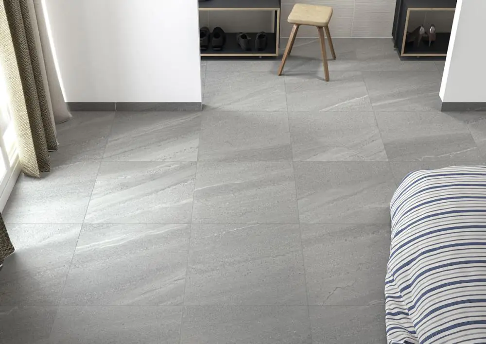 Bodenfliese Cifre Burlington N-Plus greige mate grau beige 60x60 cm I.Sorte