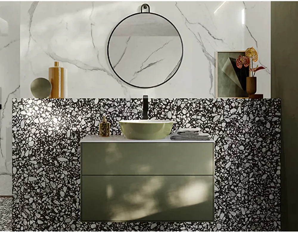 Bodenfliese Villeroy & Boch 2757 TE90 Sparks cosmic black anthrazit weiß 120x120 cm I.Sorte Bodenfliese Villeroy & Boch 2757 TE90 Sparks cosmic black anthrazit weiß 120x120 cm I.Sorte