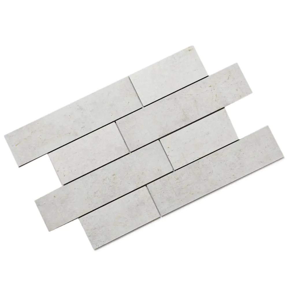 Mosaik Engers DOU 2444 Double Impact industrieweiß braun grau weiß 33x50 cm I.Sorte