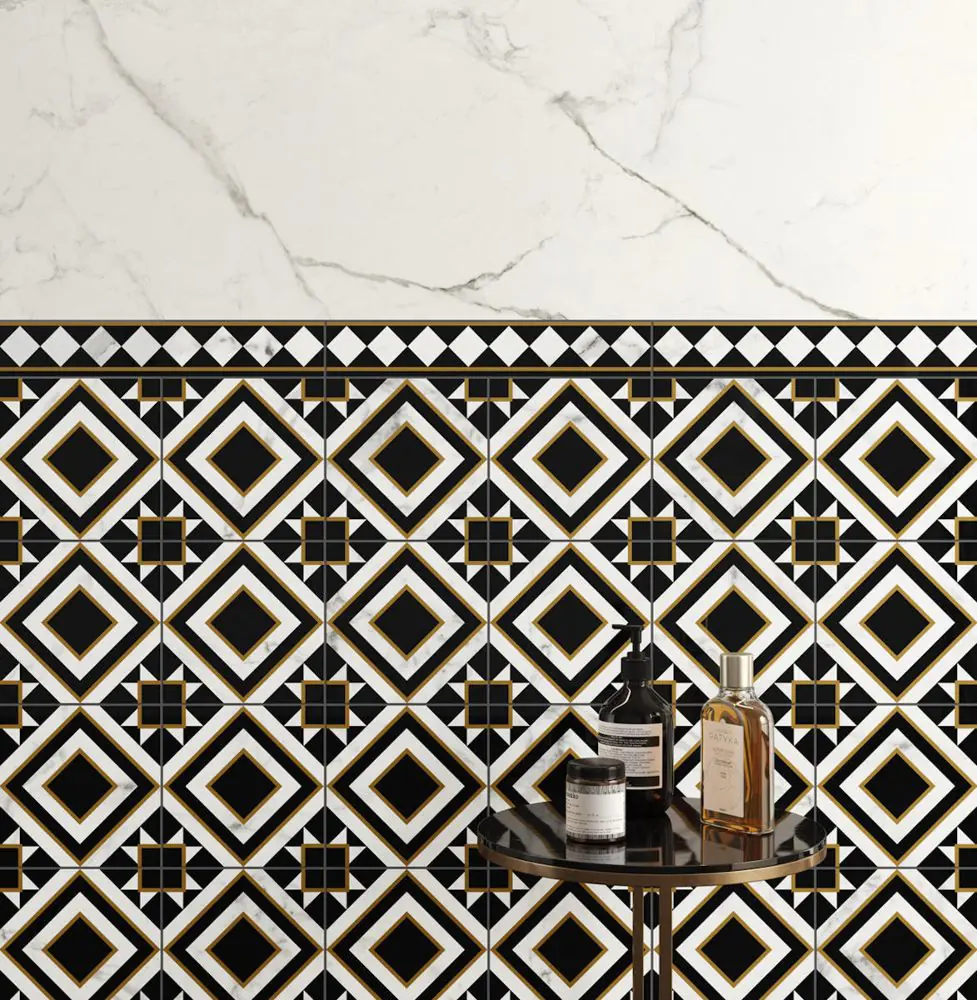 Wandfliese Dekor Villeroy & Boch Victorian 20x20 cm