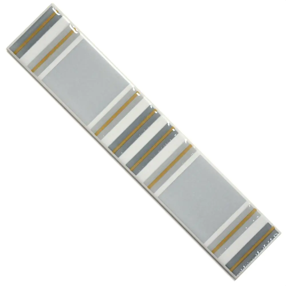 Bordüre Villeroy & Boch Nr.293 1396 BK60 Smart grau mehrfarbig 5x25 cm I.Sorte Bordüre Villeroy & Boch Nr.293 1396 BK60 Smart grau mehrfarbig 5x25 cm I.Sorte