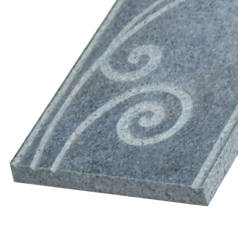 Bordüre AWS Keramik Nr.889 159131 Calcio blau grau 6x20 cm I.Sorte