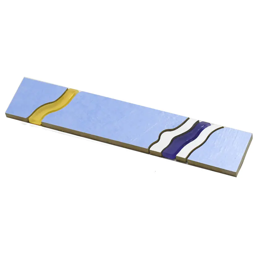 Bordüre Villeroy & Boch Nr.798 3716 MM52 mehrfarbig 5x25 cm I.Sorte