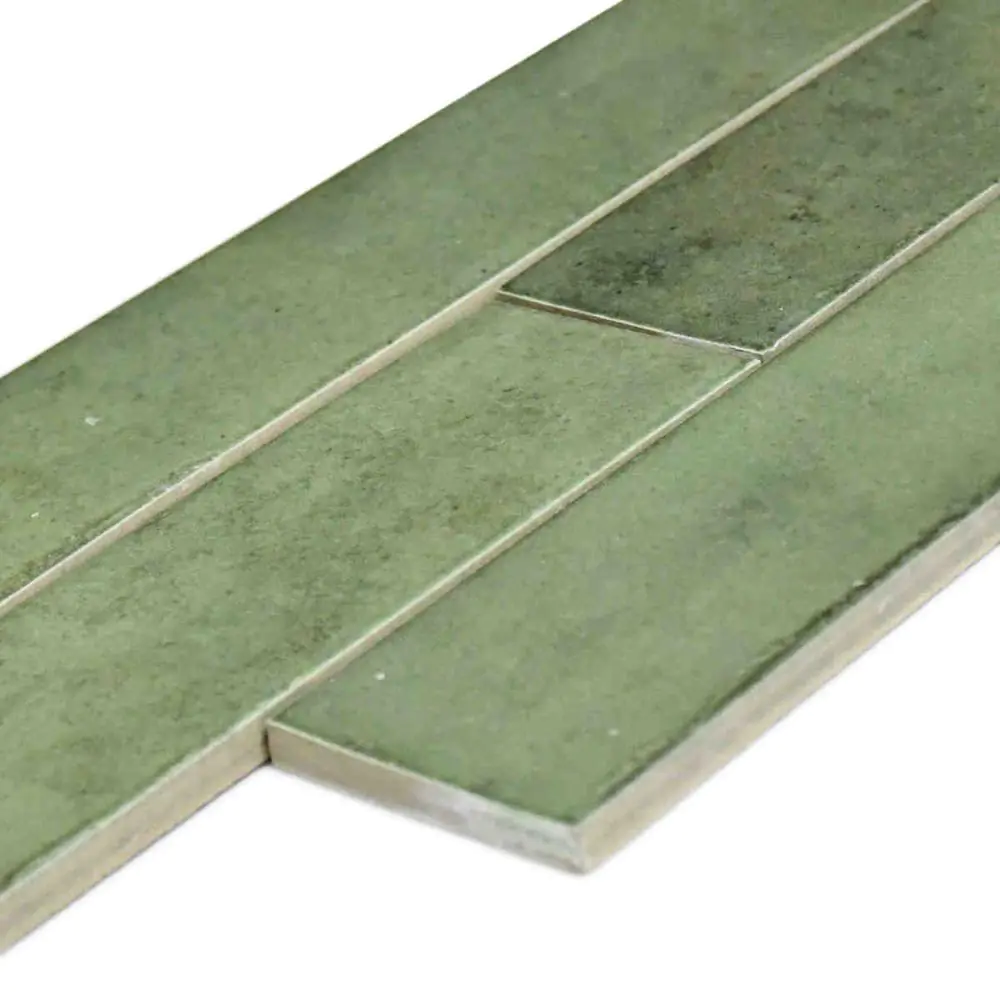 Wandfliese Equipe Ceramicas 26876 Tribeca sage green grün 6x24,6 cm I.Sorte