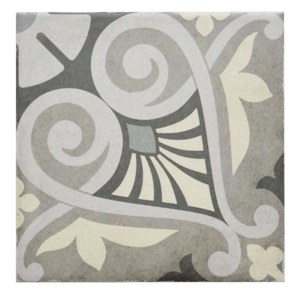 Bodenfliese Dekor Equipe Ceramicas 24418 Art Nouveau Opera grey 20x20 cm I.Sorte Bodenfliese Dekor Equipe Ceramicas 24418 Art Nouveau Opera grey 20x20 cm I.Sorte