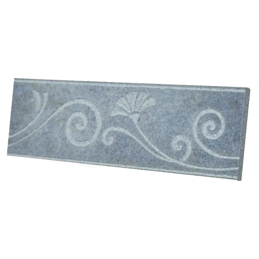 Bordüre AWS Keramik Nr.889 159131 Calcio blau grau 6x20 cm I.Sorte