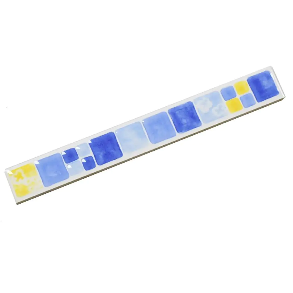 Bordüre Villeroy & Boch Nr.748 1454 KC26 Multiply Arctica blau weiß gelb 3x25 cm