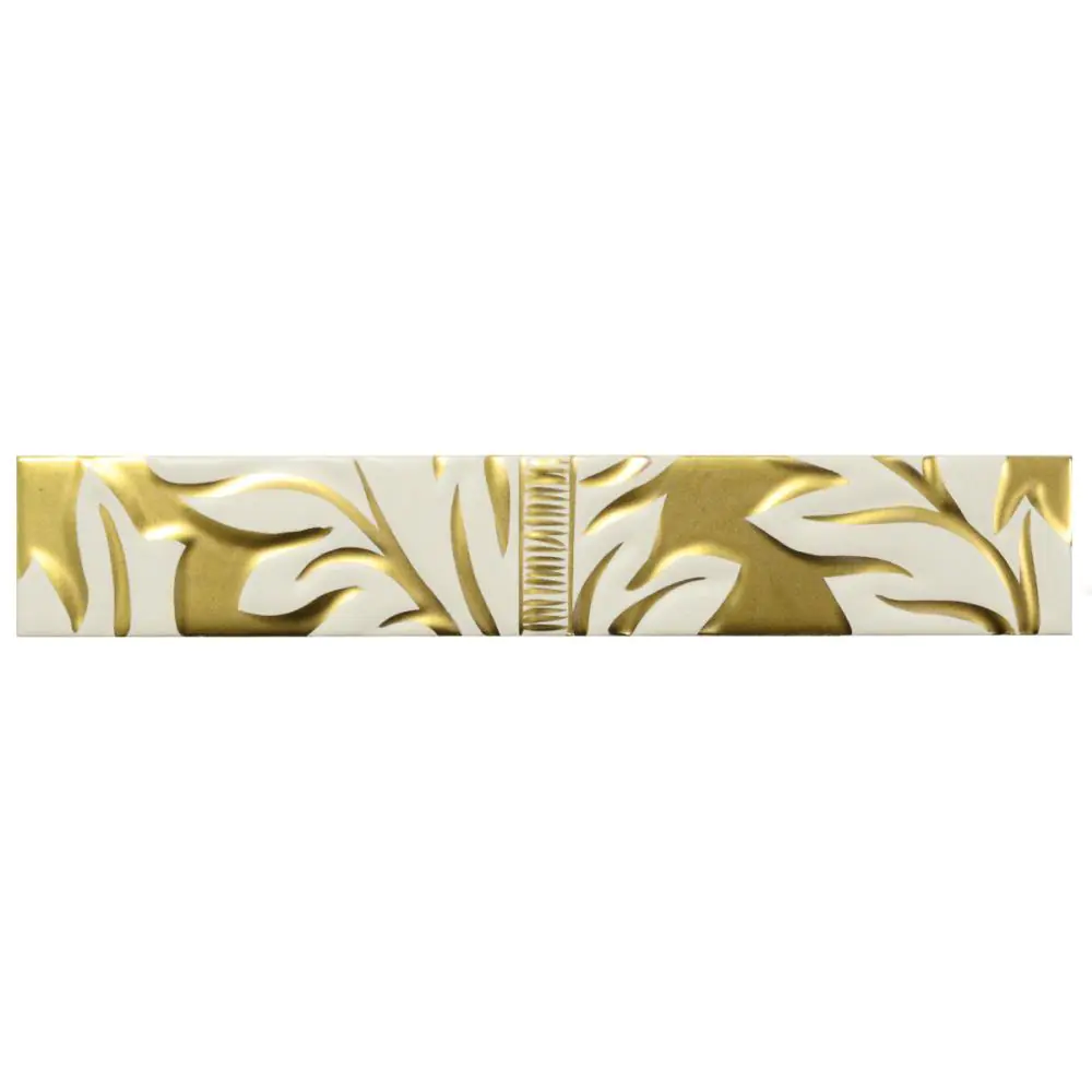 Bordüre Villeroy & Boch 1491 NB63 New Glory creme gold 5x30 cm I.Sorte Bordüre Villeroy & Boch 1491 NB63 New Glory creme gold 5x30 cm I.Sorte