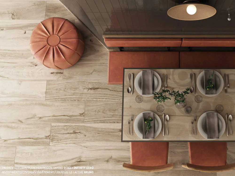 Bodenfliese Rondine J88440 Daring ecru braun creme 24x120 cm I.Sorte Bodenfliese Rondine J88440 Daring ecru braun creme 24x120 cm I.Sorte