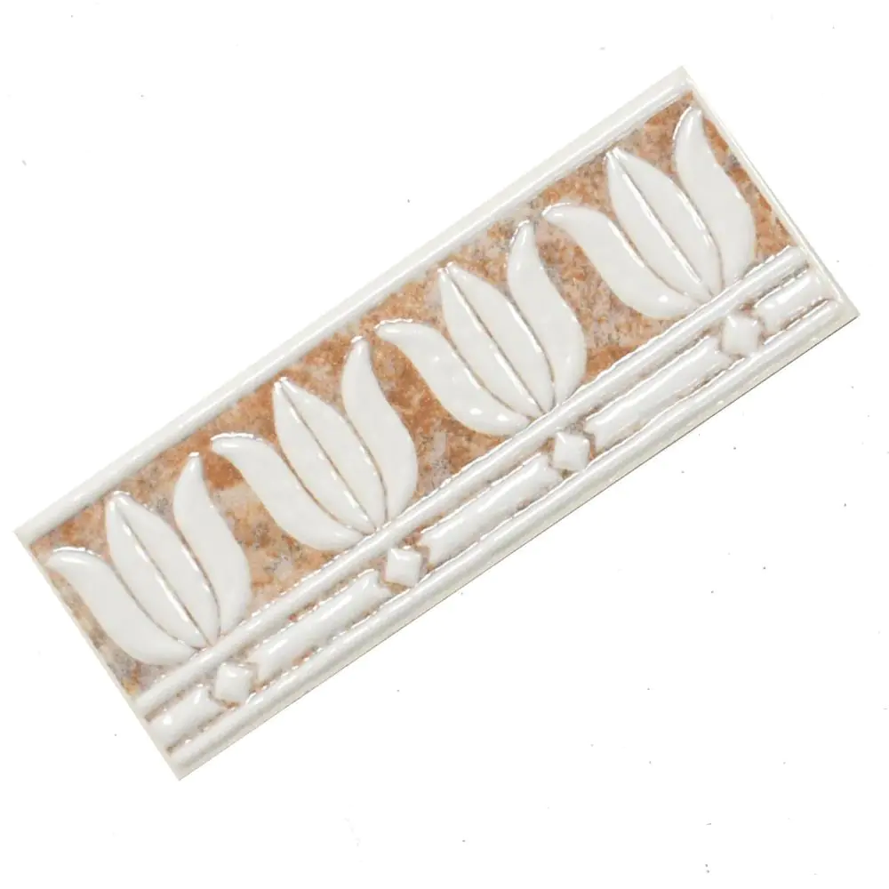 Bordüre Sphinx Nr.902 CF62111 terracotta weiß 7,5x20 cm I.Sorte Bordüre Sphinx Nr.902 CF62111 terracotta weiß 7,5x20 cm I.Sorte