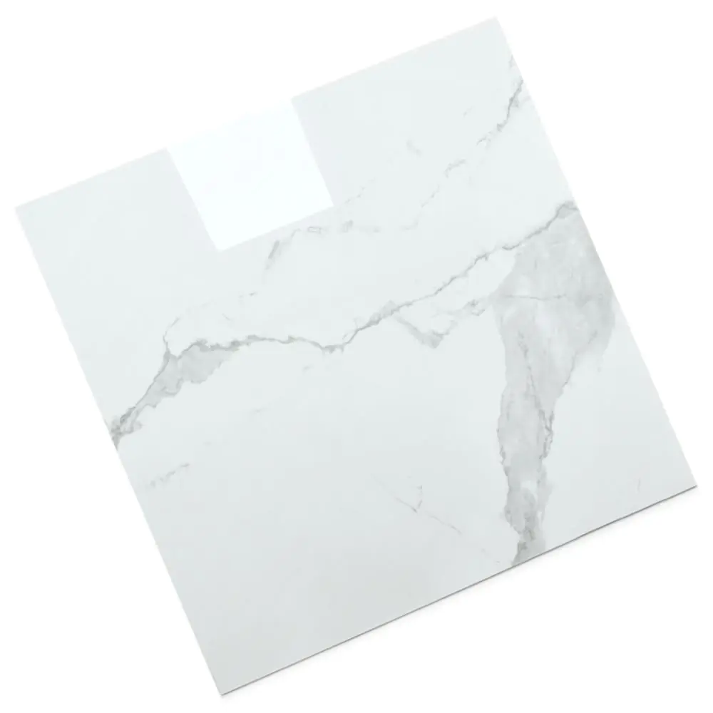 Bodenfliese Cifre Statuario pulido weiß grau 120x120 cm I.Sorte Bodenfliese Cifre Statuario pulido weiß grau 120x120 cm I.Sorte