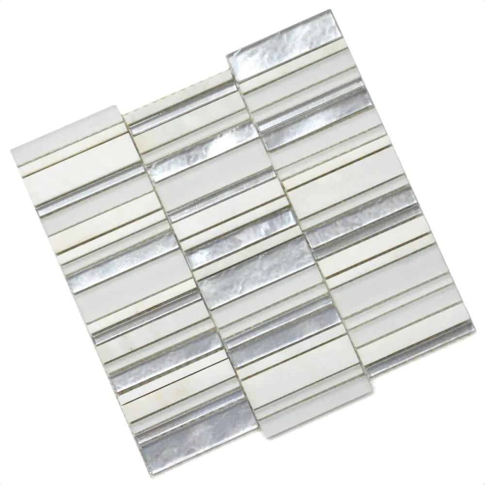 Mosaik Cifre Vulcano white weiß 30x30 cm I.Sorte Mosaik Cifre Vulcano white weiß 30x30 cm I.Sorte