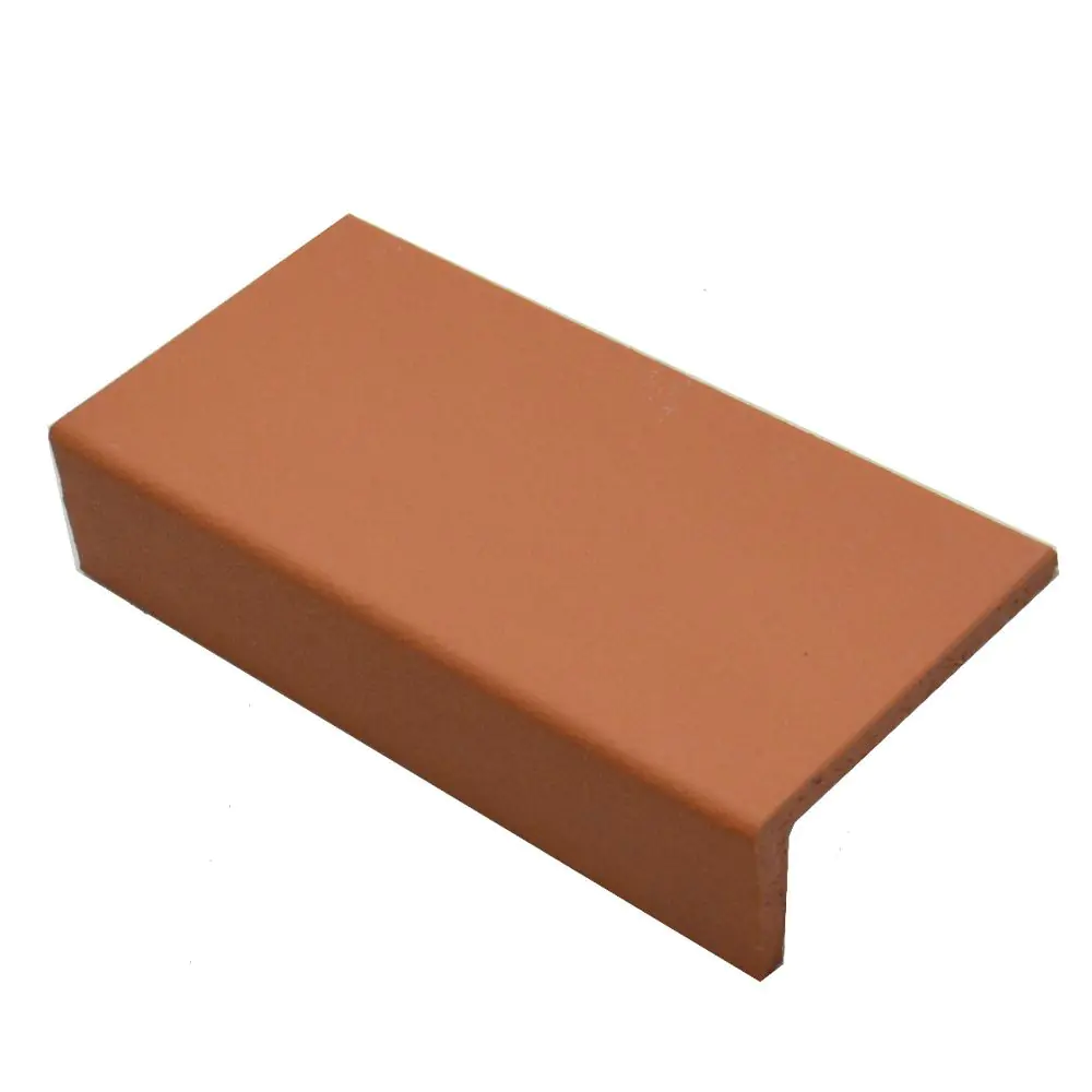 Treppenauftritt Schenkel ABC Klinker 4822 1821 Natural malta rot 11,5x24 cm I.Sorte