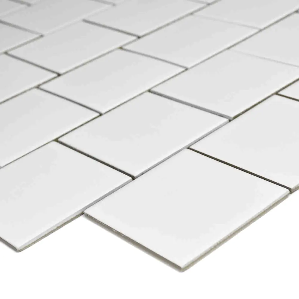 Mosaik Halbverband Villeroy & Boch 3201 C300 Pro Architectura 3.0 weiß 30x35 cm I.Sorte