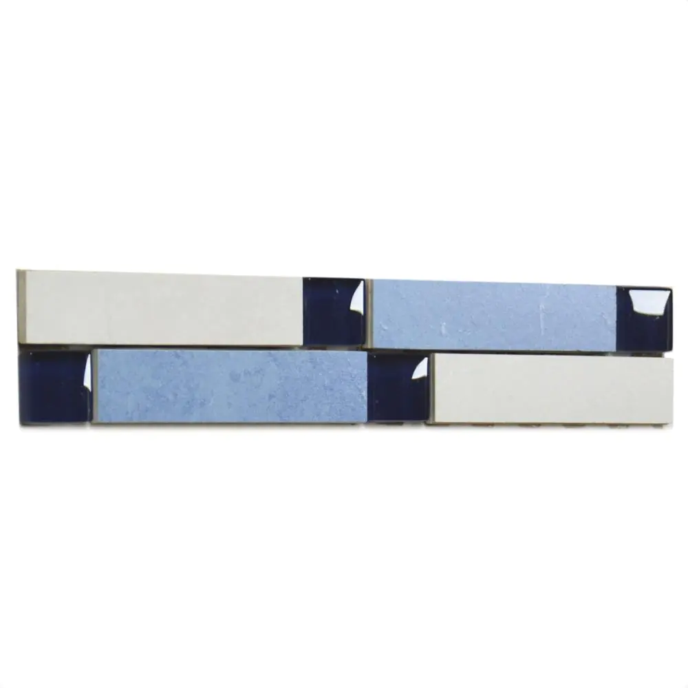 Bordüre Grohn CLI5751 Color Line blau weiß 5x25 cm I.Sorte Bordüre Grohn CLI5751 Color Line blau weiß 5x25 cm I.Sorte