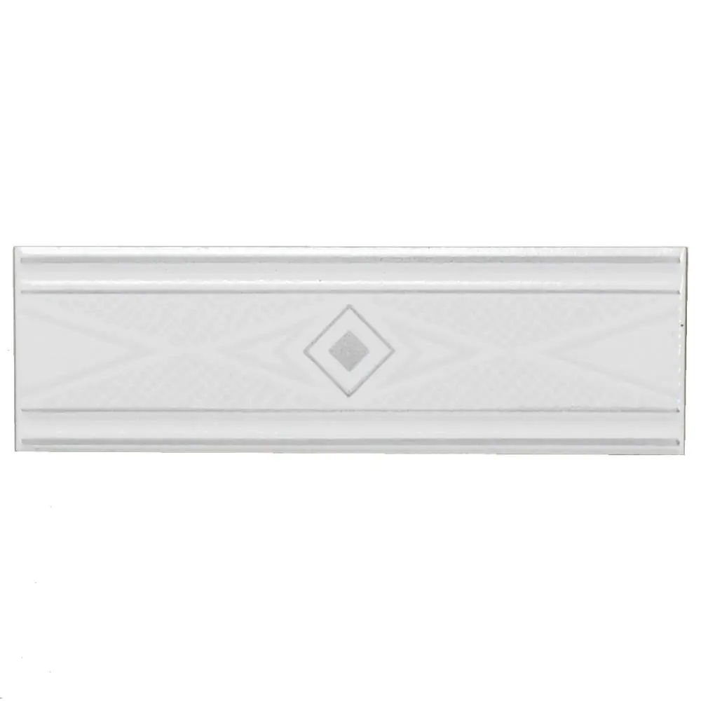 Bordüre Iris Ceramica Nr.555 grau weiß 6x20 cm Bordüre Iris Ceramica Nr.555 grau weiß 6x20 cm