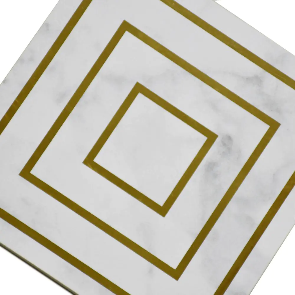 Wandfliese Dekor Villeroy & Boch 1222 MK0J Victorian white gold weiß 20x20 cm I.Sorte