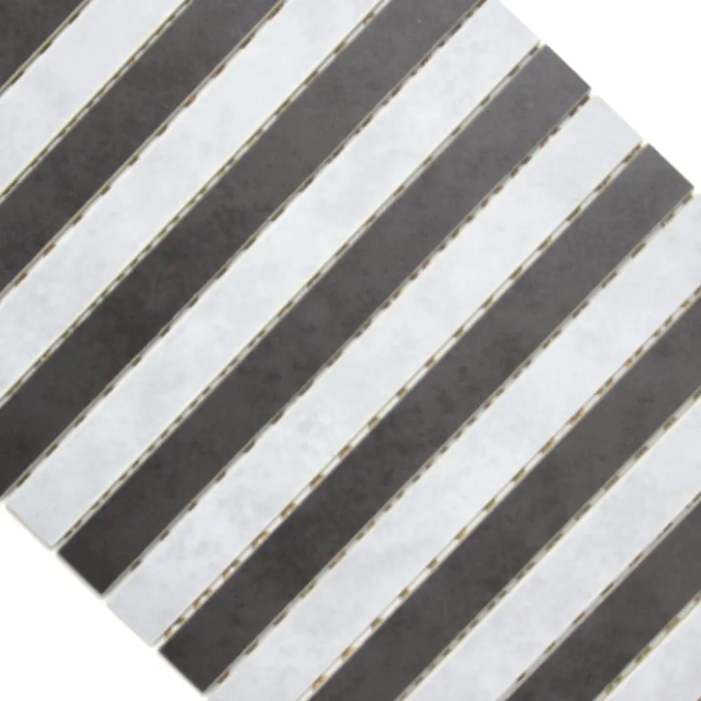 Mosaik Bordüre schwarz grau 25x40 cm Mosaik Bordüre schwarz grau 25x40 cm