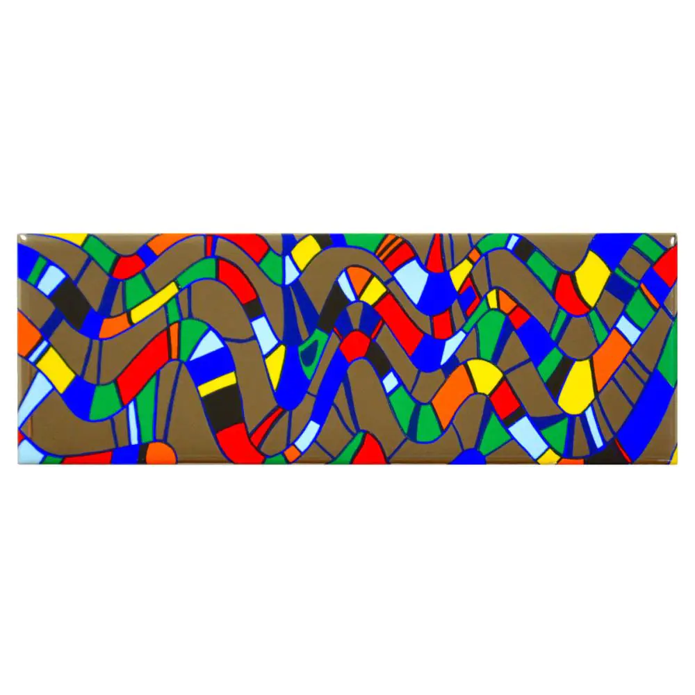 Bordüre Engers Nr.527 bunt silber Spiegel 7x20 cm