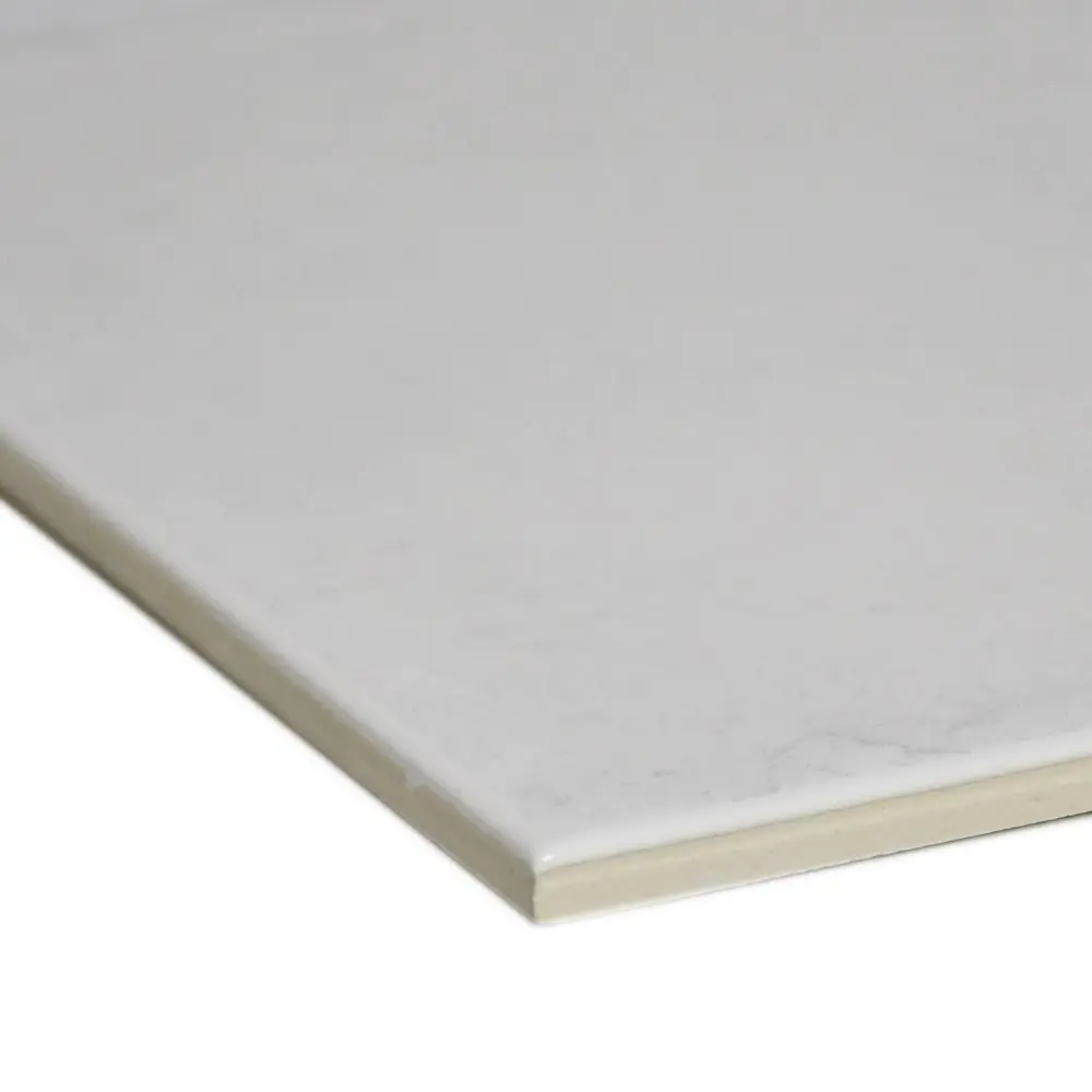 Wandfliese Grohn RIO 45 weiß grau marmoriert glänzend 20x25 cm I.Sorte