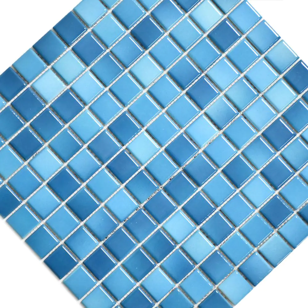Mosaik Agrob Buchtal 41208H Fresh pacific blue-mix blau 30x30 cm I.Sorte